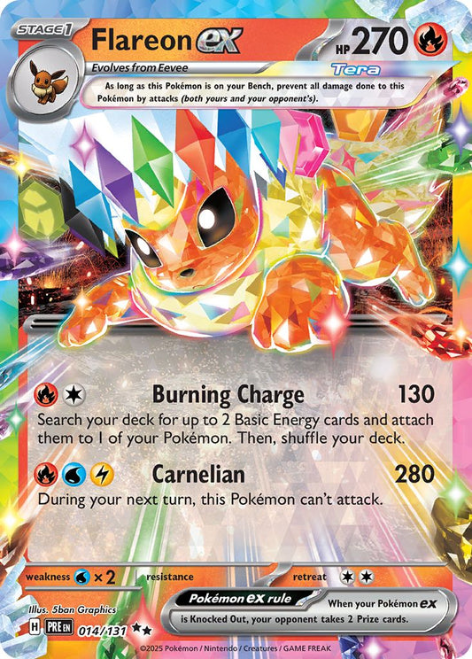 Flareon ex - Prismatic Evolutions 014/131