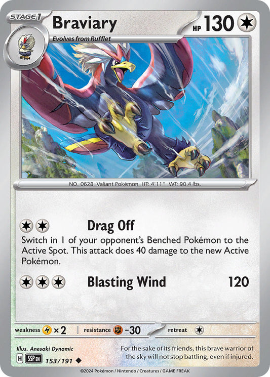 Braviary - Surging Sparks 153/191