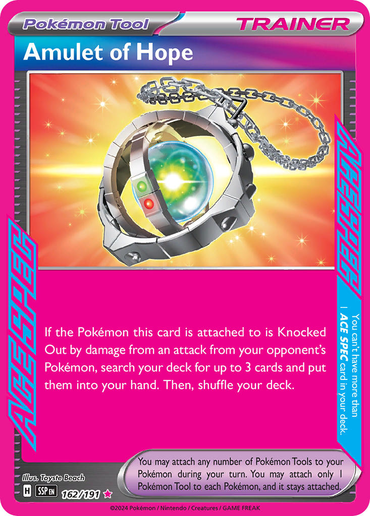 Amulet of Hope - Surging Sparks 162/191