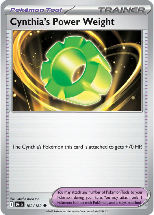 Cynthia's Power Weight - Destined Rivals 162/182