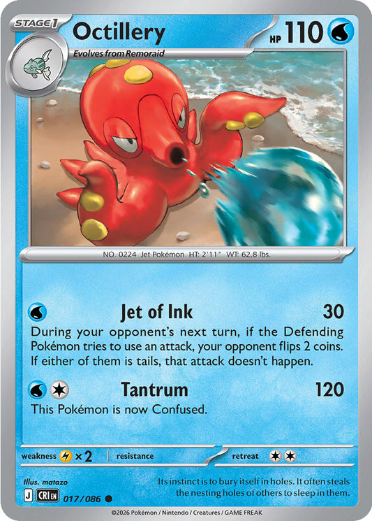 Octillery - Chaos Rising 017/086