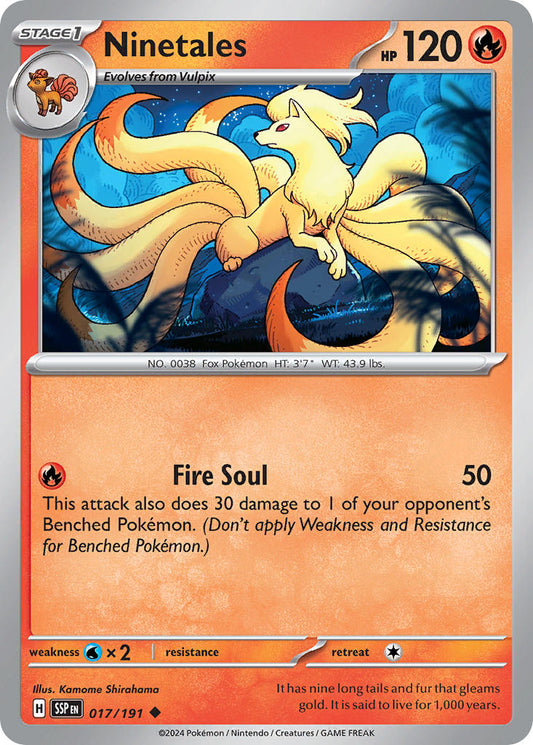Ninetales - Surging Sparks 017/191