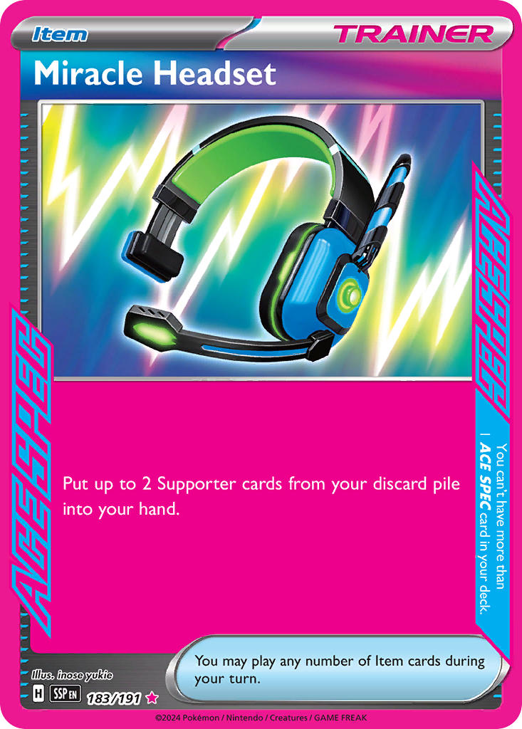 Miracle Headset - Surging Sparks 183/191