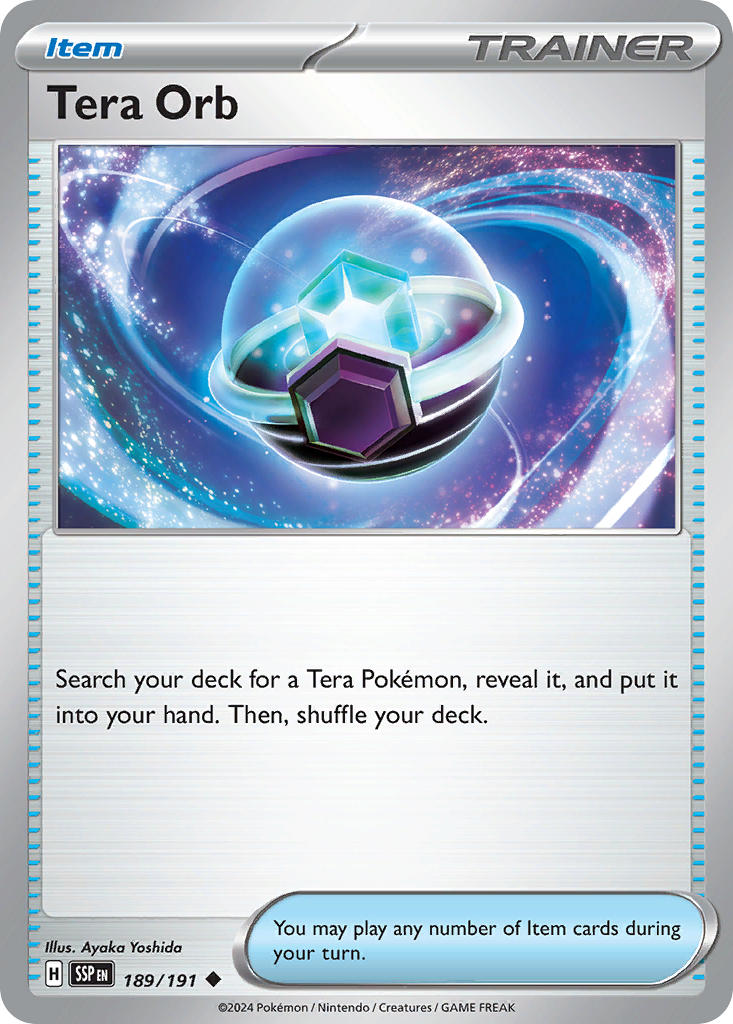Tera Orb - Surging Sparks 189/191