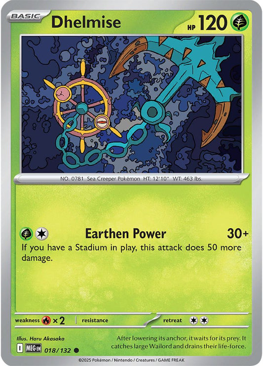 Dhelmise - Mega Evolution 018/132