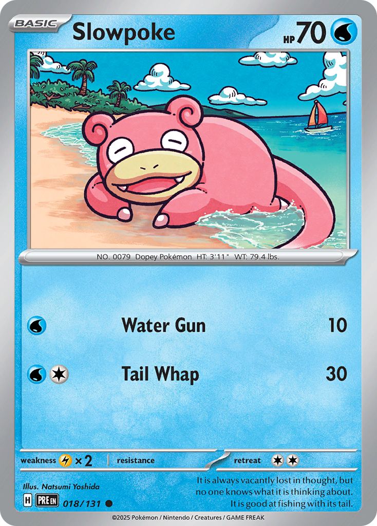 Slowpoke - Prismatic Evolutions 018/131