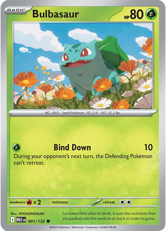 Bulbasaur - Mega Evolution 001/132