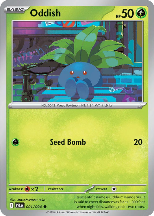 Oddish - Phantasmal Flames 001/094