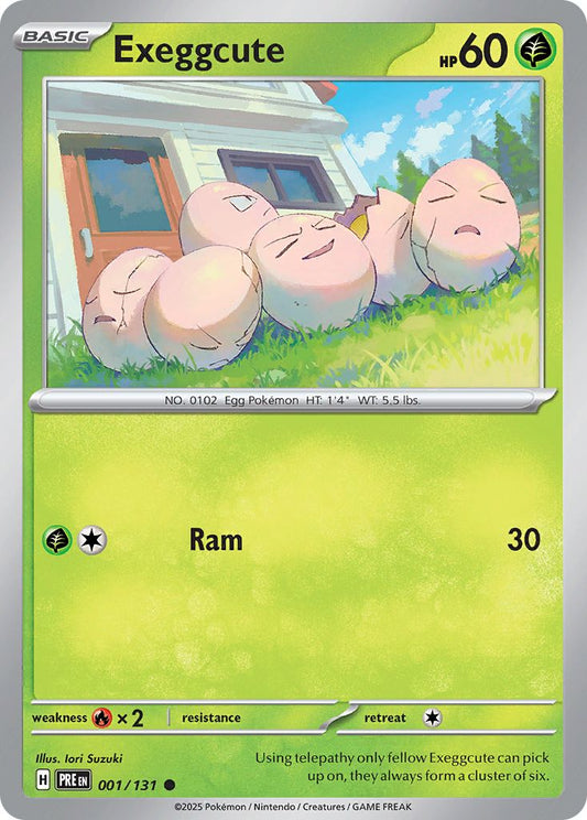 Exeggcute - Prismatic Evolutions 001/131