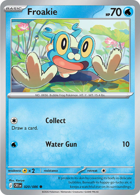 Froakie - Chaos Rising 020/086