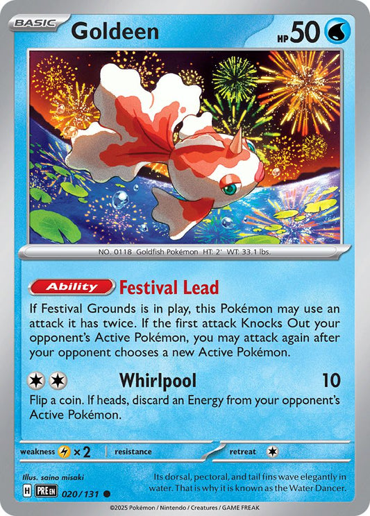 Goldeen - Prismatic Evolutions 020/131
