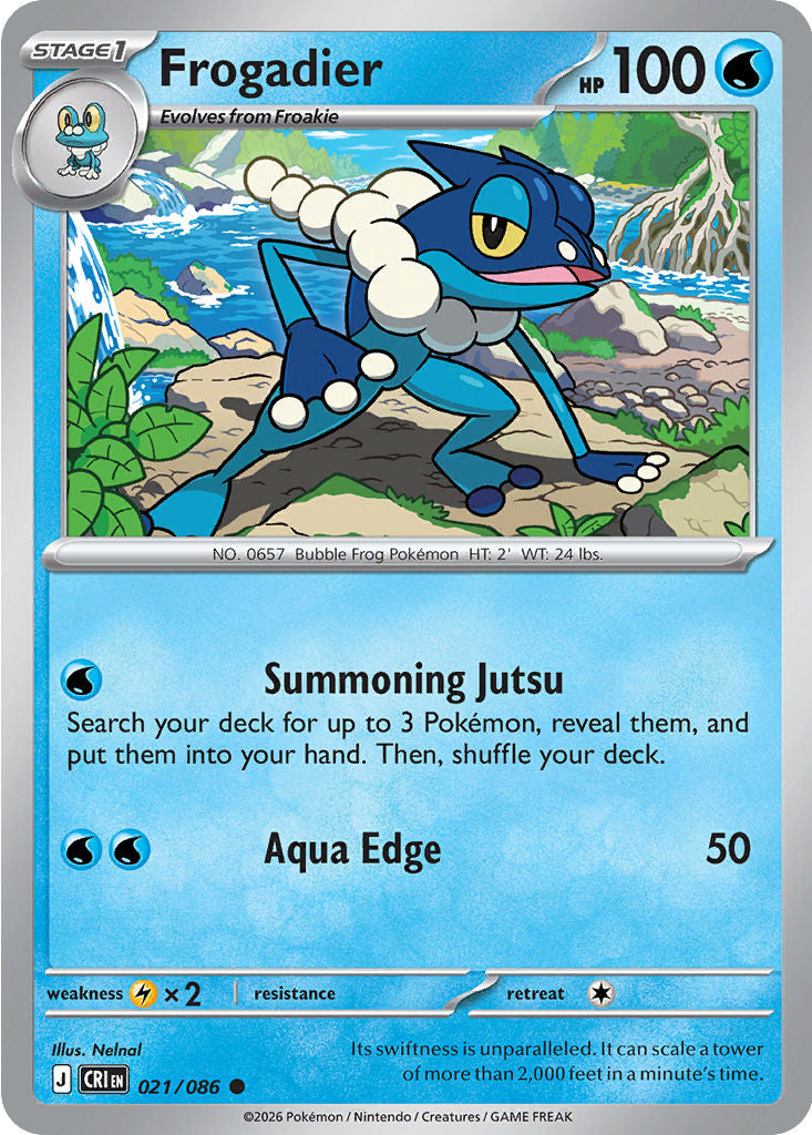 Frogadier - Chaos Rising 021/086