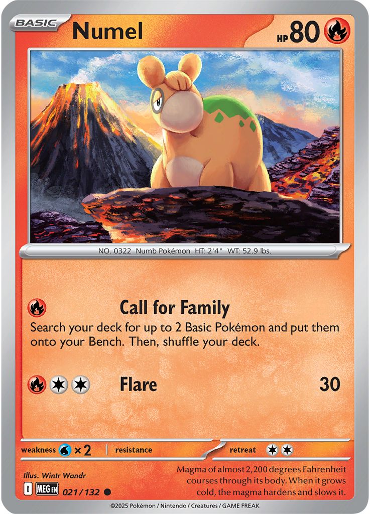 Numel - Mega Evolution 021/132