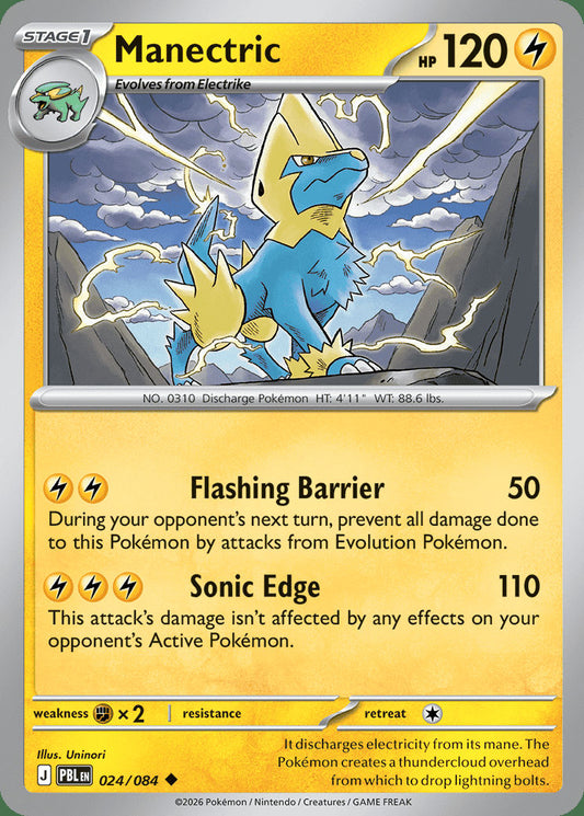 Manectric - Pitch Black 024/084