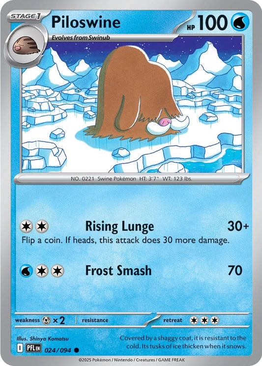 Piloswine - Phantasmal Flames 024/094
