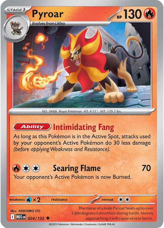 Pyroar - Mega Evolution 024/132