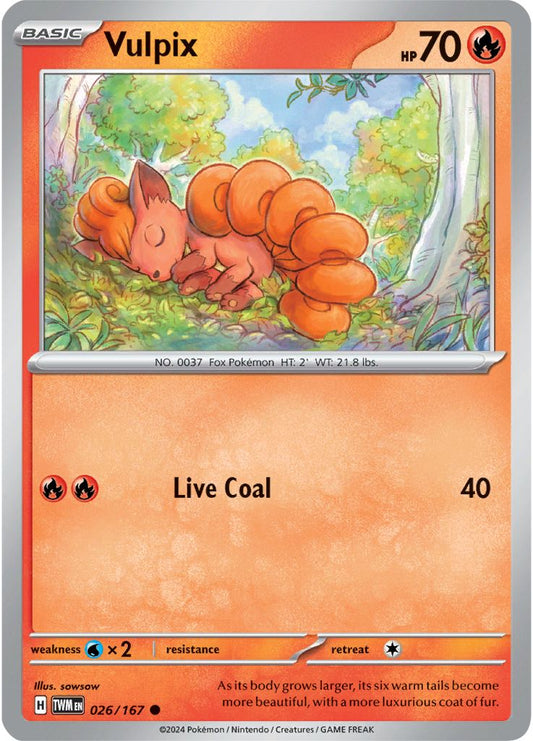 Vulpix - Twilight Masquerade 026/167