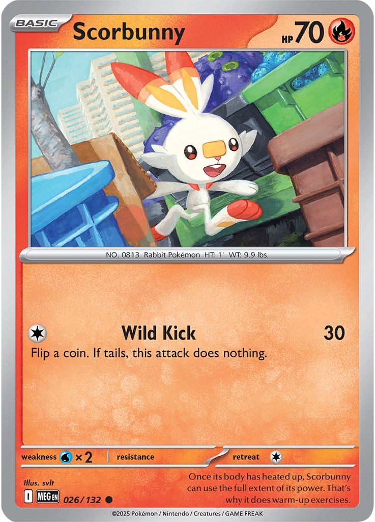 Scorbunny - Mega Evolution 026/132