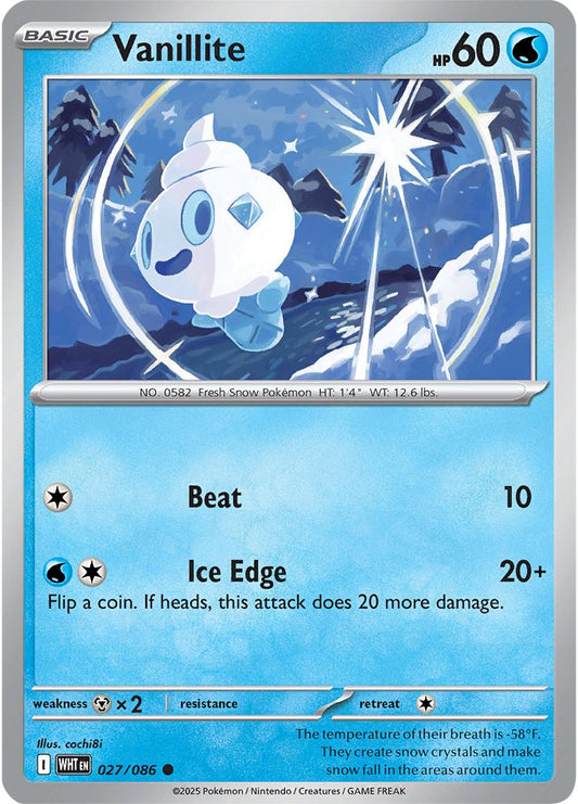 Vanillite - White Flare 027/086