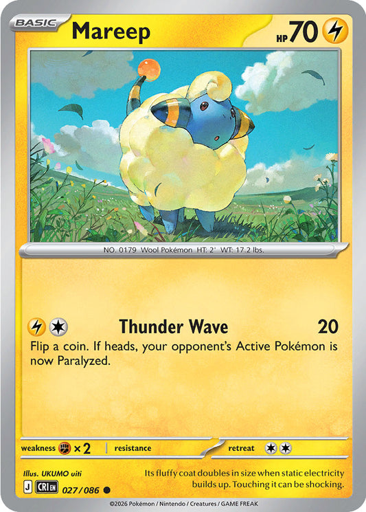 Mareep - Chaos Rising 027/086