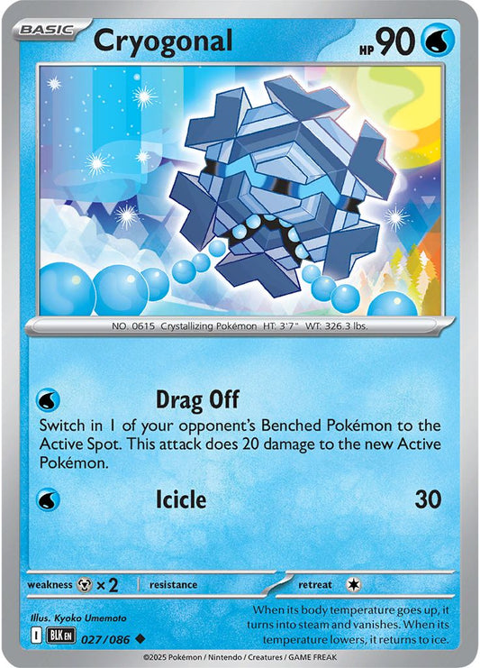 Cryogonal - Black Bolt 027/086