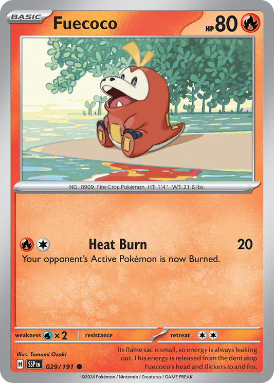 Fuecoco - Surging Sparks 029/191