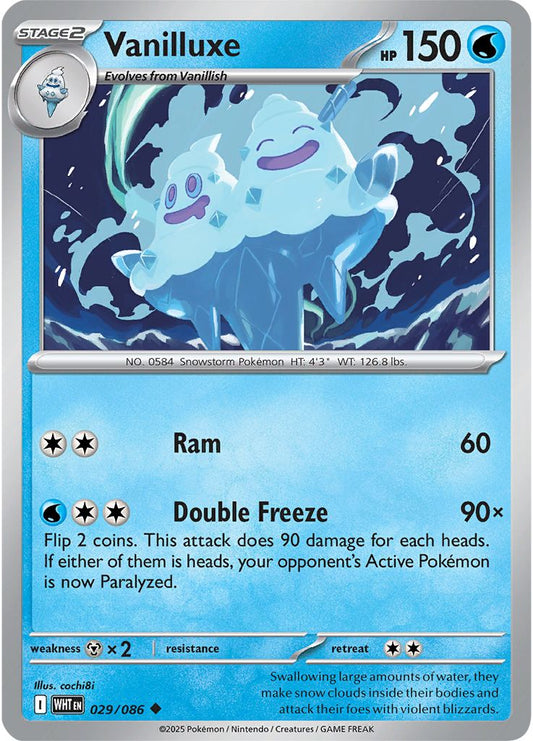 Vanilluxe - White Flare 029/086