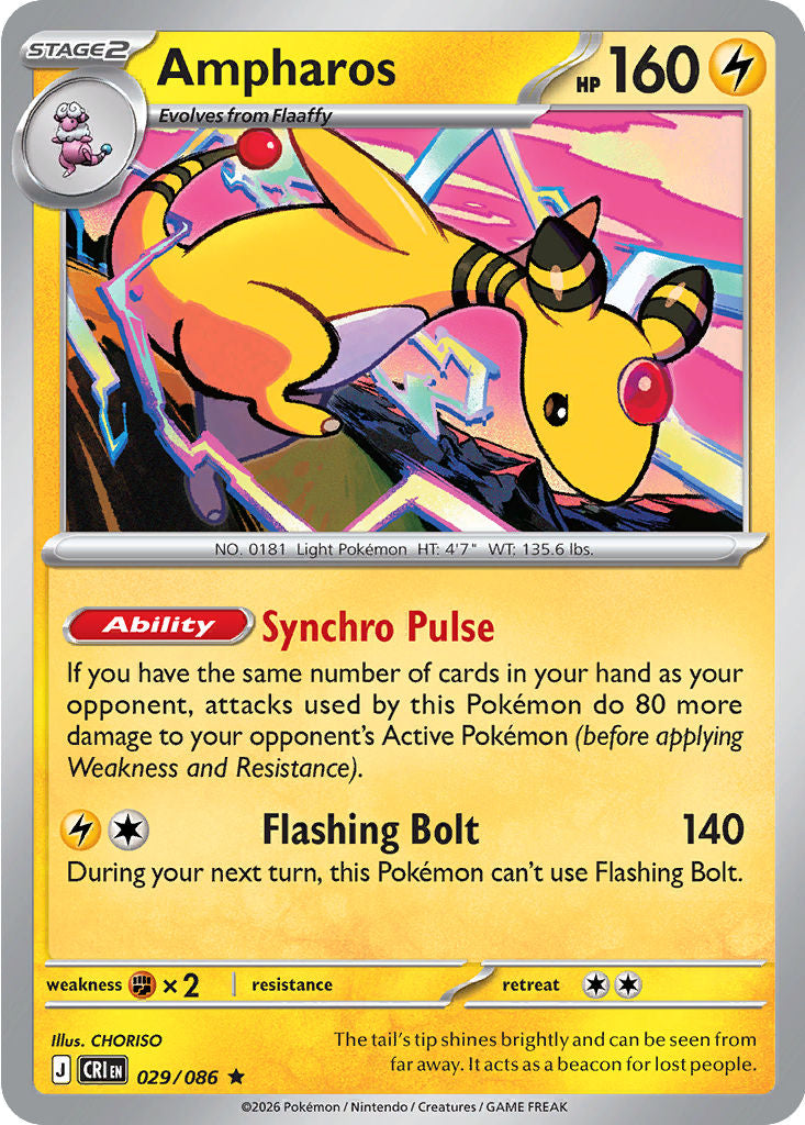 Ampharos - Chaos Rising 029/086