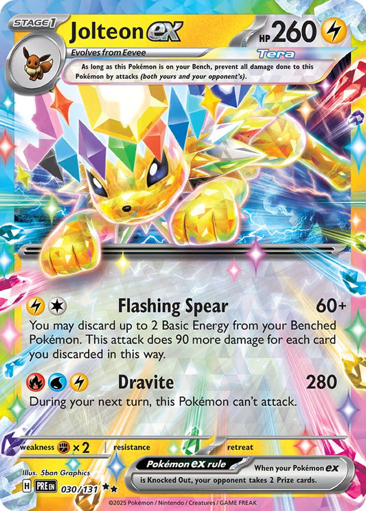 Jolteon ex - Prismatic Evolutions 030/131