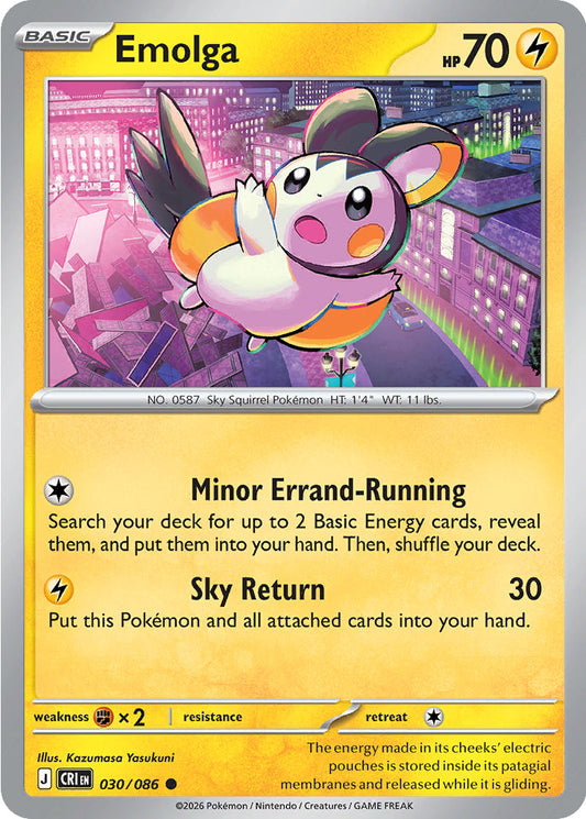 Emolga - Chaos Rising 030/086
