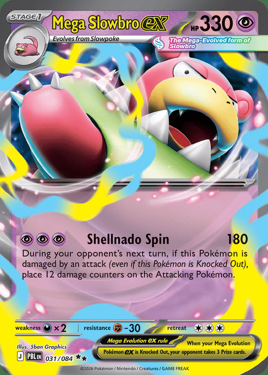 Mega Slowbro ex - Pitch Black 031/084
