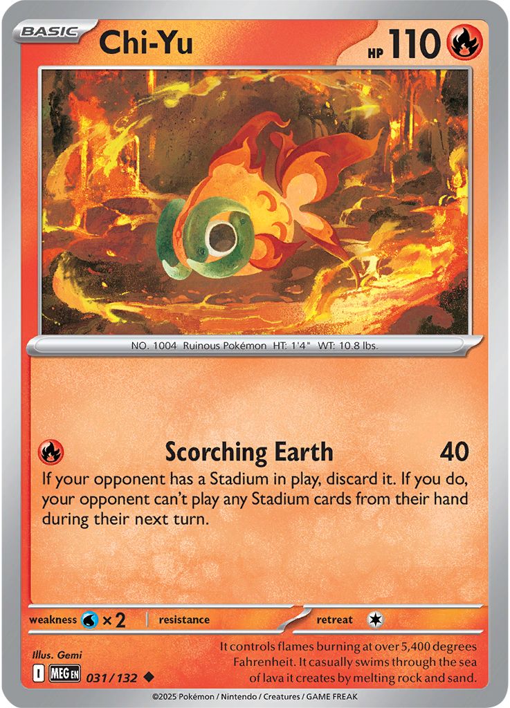 Chi-Yu - Mega Evolution 031/132