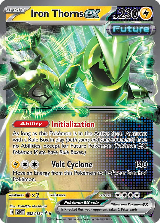Iron Thorns ex - Prismatic Evolutions 032/131