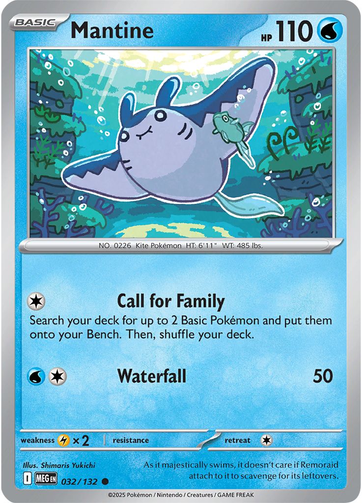 Mantine - Mega Evolution 032/132