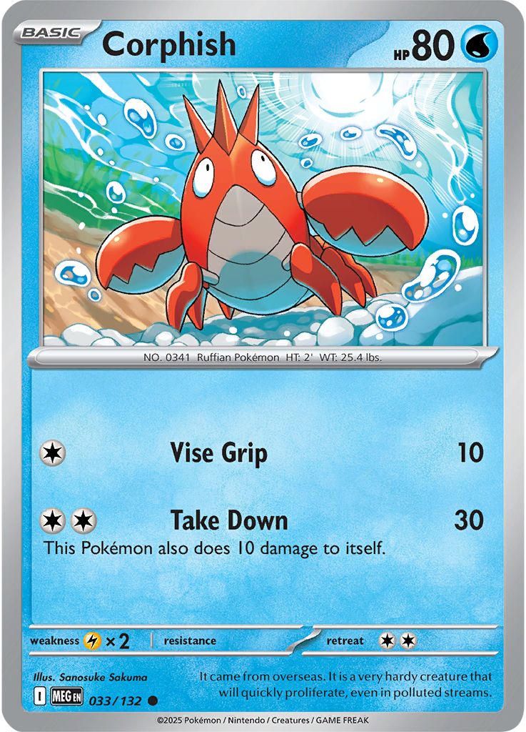 Corphish - Mega Evolution 033/132