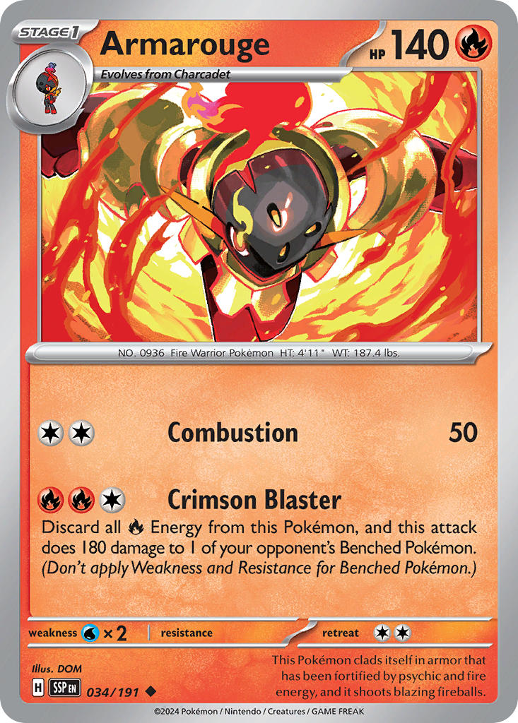 Armarouge - Surging Sparks 034/191