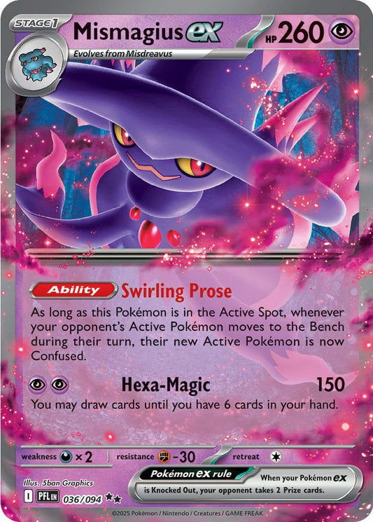 Mismagius ex - Phantasmal Flames 036/094