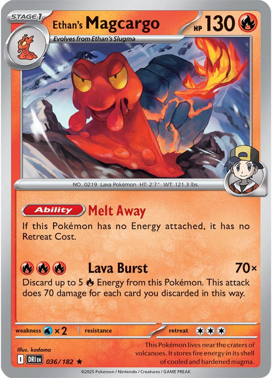Ethan's Magcargo - Destined Rivals 036/182