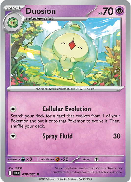Duosion - Black Bolt 038/086