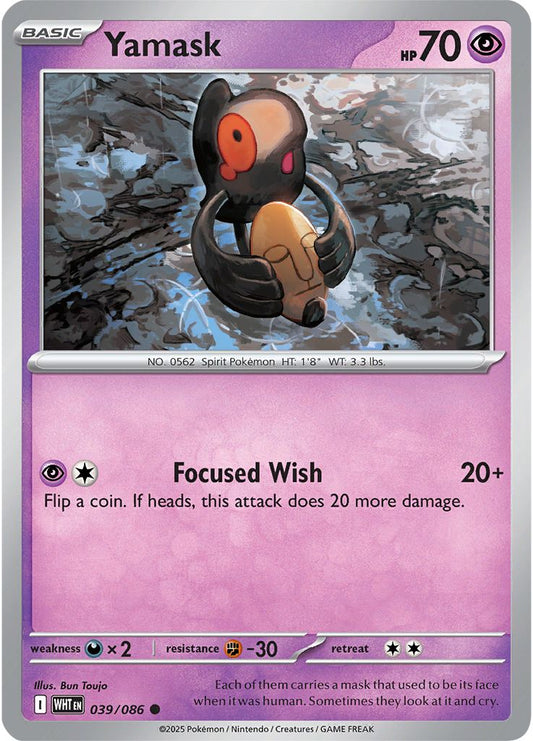 Yamask - White Flare 039/086