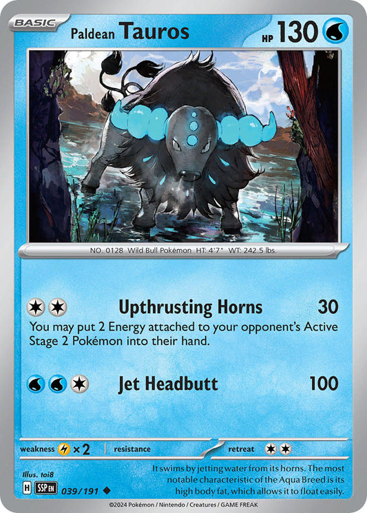 Paldean Tauros - Surging Sparks 039/191