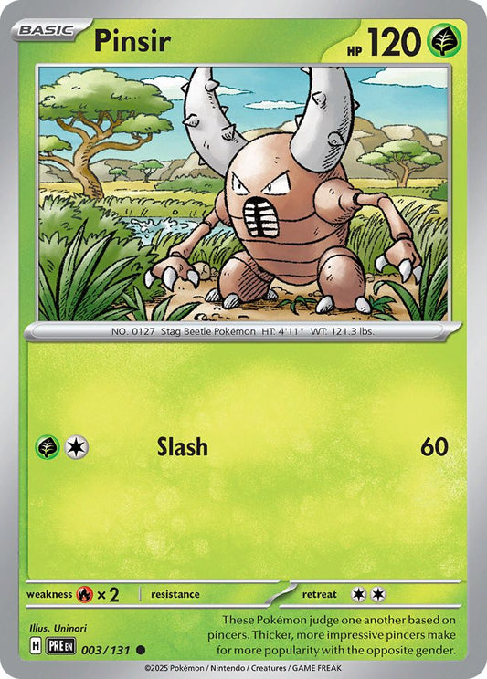 Pinsir - Prismatic Evolutions 003/131