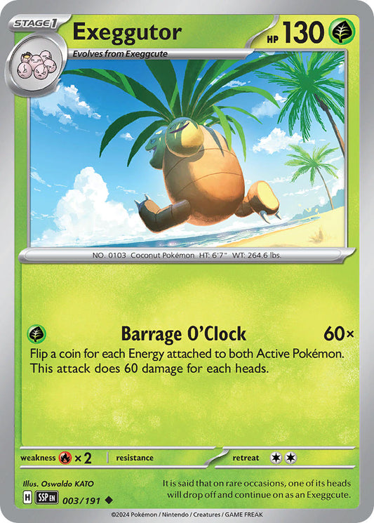 Exeggutor - Surging Sparks 003/191