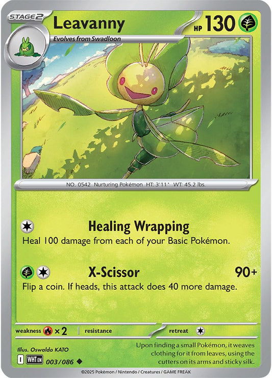 Leavanny - White Flare 003/086