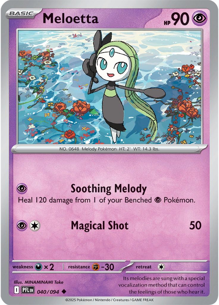Meloetta - Phantasmal Flames 040/094