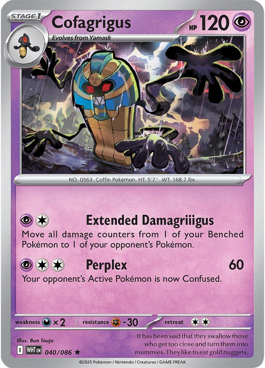Cofagrigus - White Flare 040/086