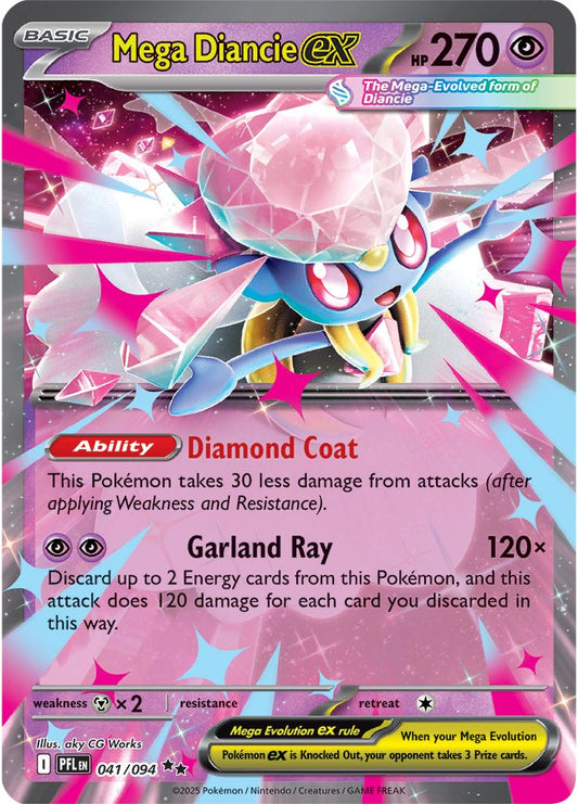 Mega Diancie ex - Phantasmal Flames 041/094