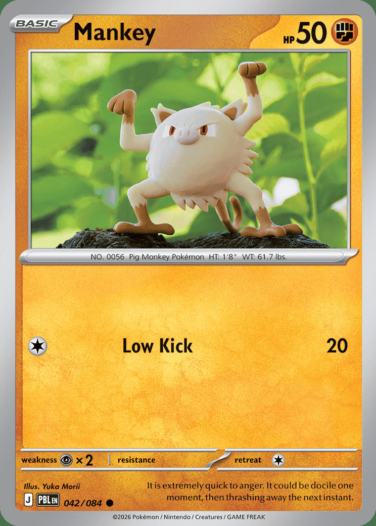 Mankey - Pitch Black 042/084