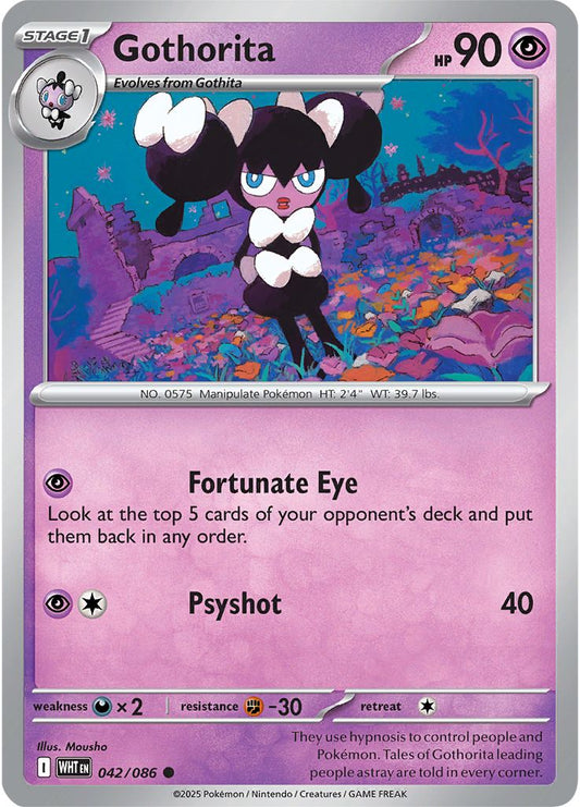 Gothorita - White Flare 042/086