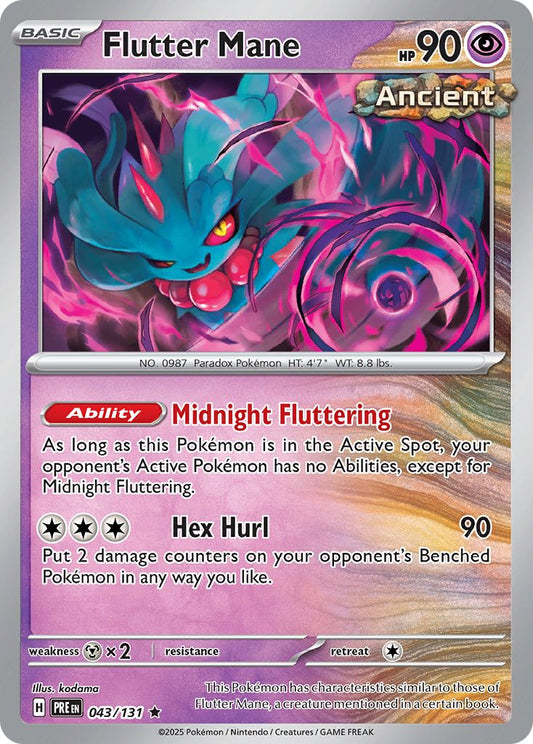 Flutter Mane - Prismatic Evolutions 043/131